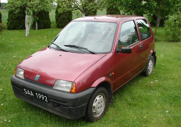 fiat łódzkie Fiat Cinquecento cena 9500 przebieg: 88000, rok produkcji 1992 z Poddębice